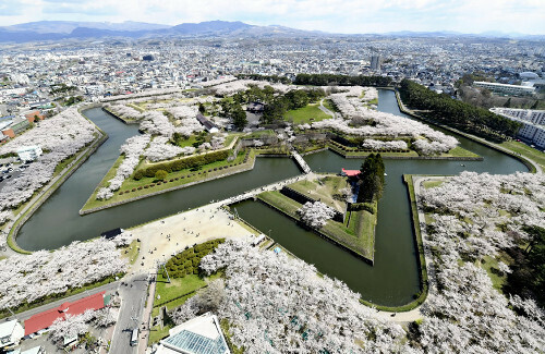 五稜郭公園（北海道函館市）