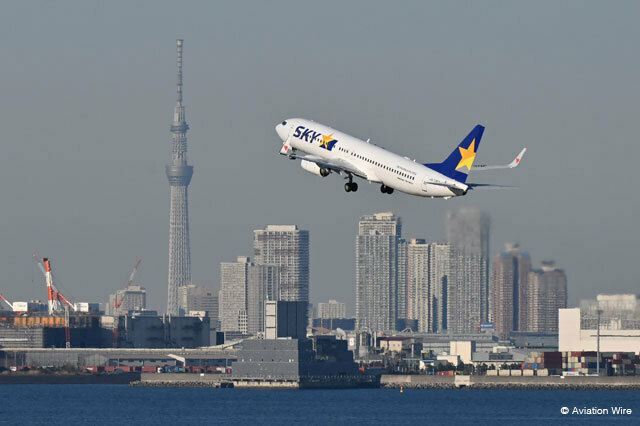 9月の利用率が87.7％だったスカイマーク＝PHOTO: Tadayuki YOSHIKAWA/Aviation Wire