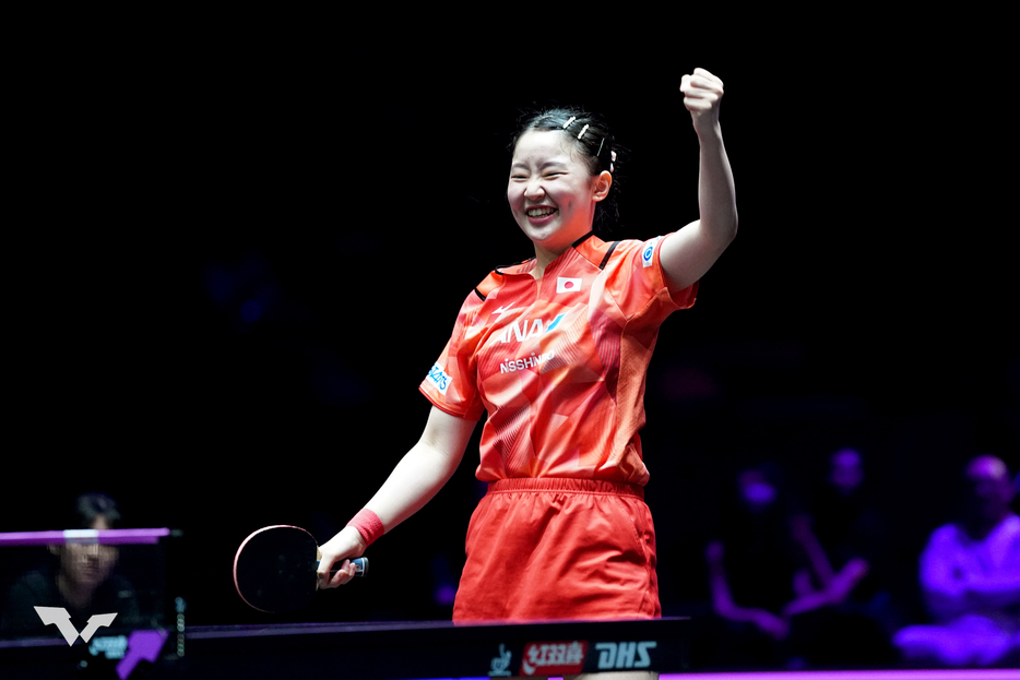 張本美和 PHOTO：World Table Tennis