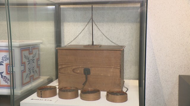 平賀源内が1776年に完成させた「エレキテル」　平賀源内記念館　さぬき市志度