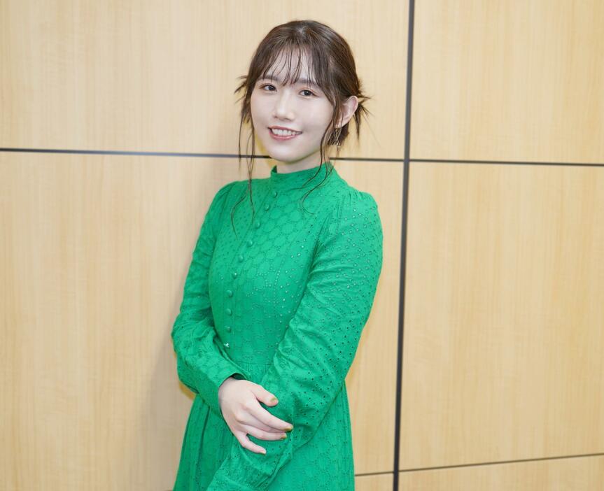 「がんばっていきまっしょい」に出演する長谷川育美さん