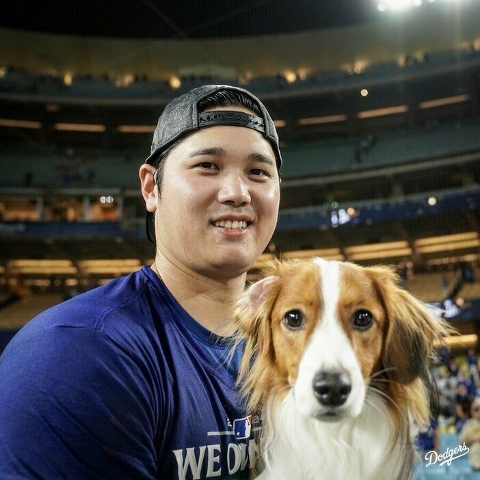 大谷翔平選手　※画像はドジャースの公式X『@Dodgers』より