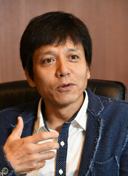 勝村政信さん＝2017年9月21日撮影