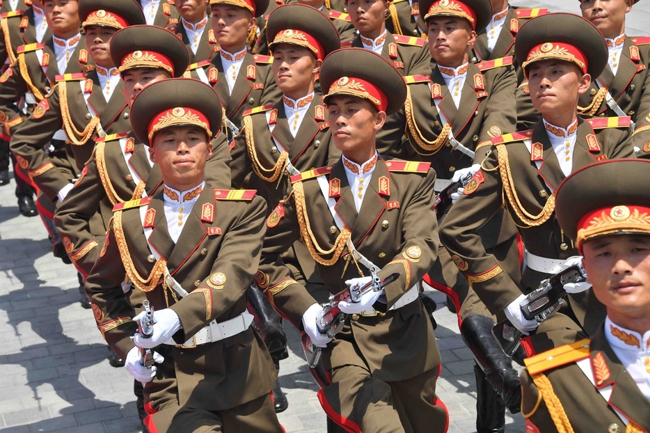 北朝鮮の軍隊がロシアへ渡っているようだ（Russian Look/アフロ）