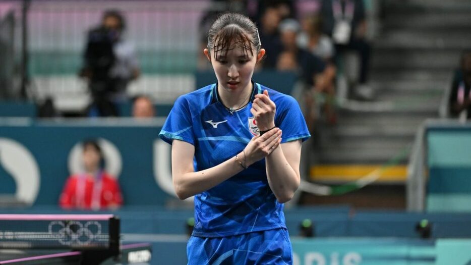 写真：早田ひな（日本生命）/提供：ITTF/ONDA