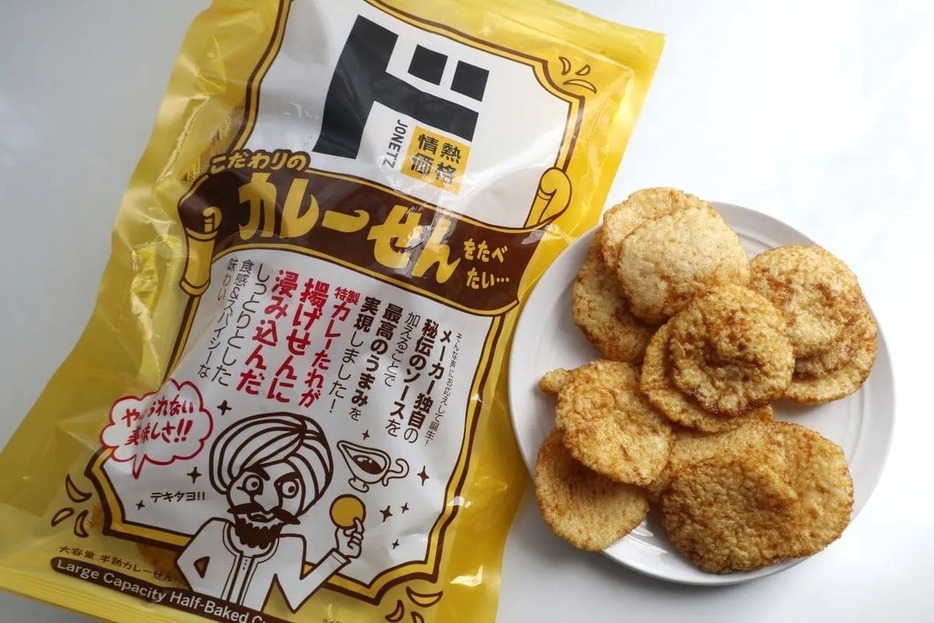 ドン・キホーテ 情熱価格 半熟カレーせんべい