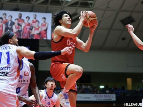 キャリアハイの21得点を挙げた吉井［写真］＝B.LEAGUE