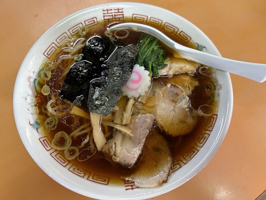 ▲ 本店の「青島ラーメン」