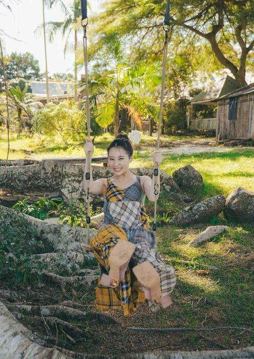 田中美久さんのデジタル写真集「もっと、気ままに。」（c）東京祐／集英社