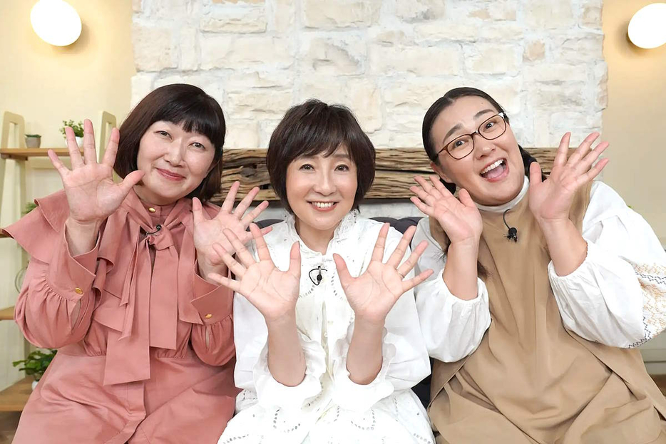 出演は藤田朋子さん、たんぽぽの川村エミコさんと白鳥久美子さん