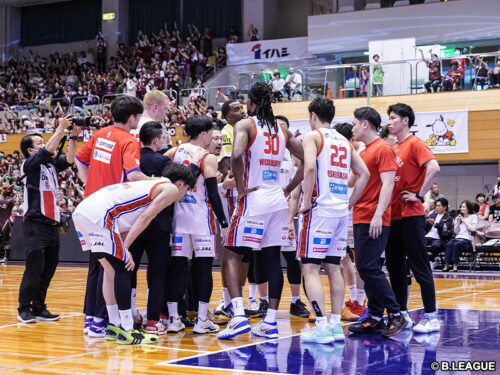 昨季はB2プレーオフ準々決勝で敗れた熊本ヴォルターズ［写真］＝B.LEAGUE