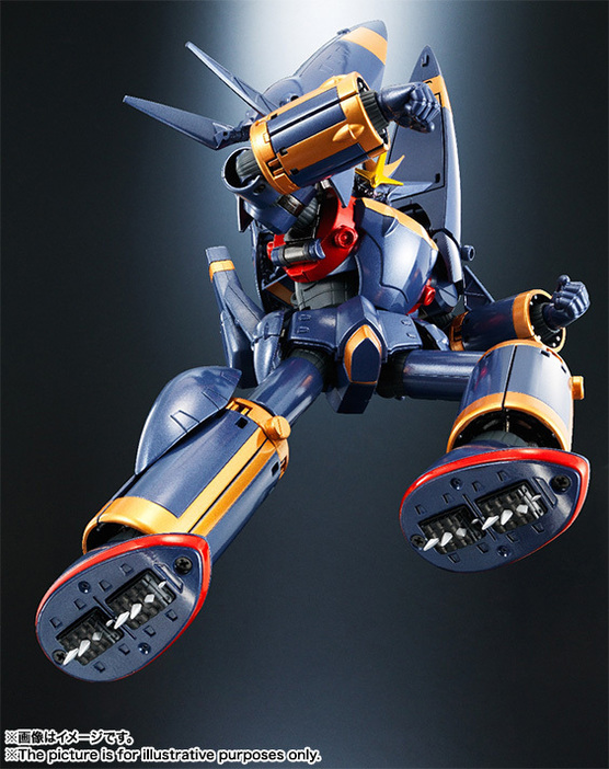 「超合金魂 GX-34R ガンバスター バスター合金カラーVer.」（BANDAI SPIRITS）　(C)BANDAIVISUAL・FlyingDog・GAINAX