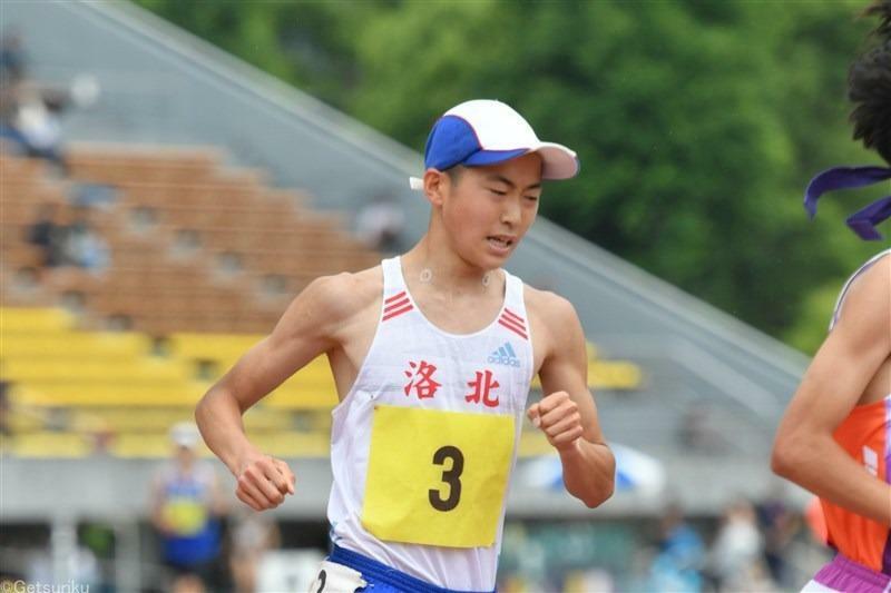 洛北の畠中悠（5月のインターハイ京都府大会）