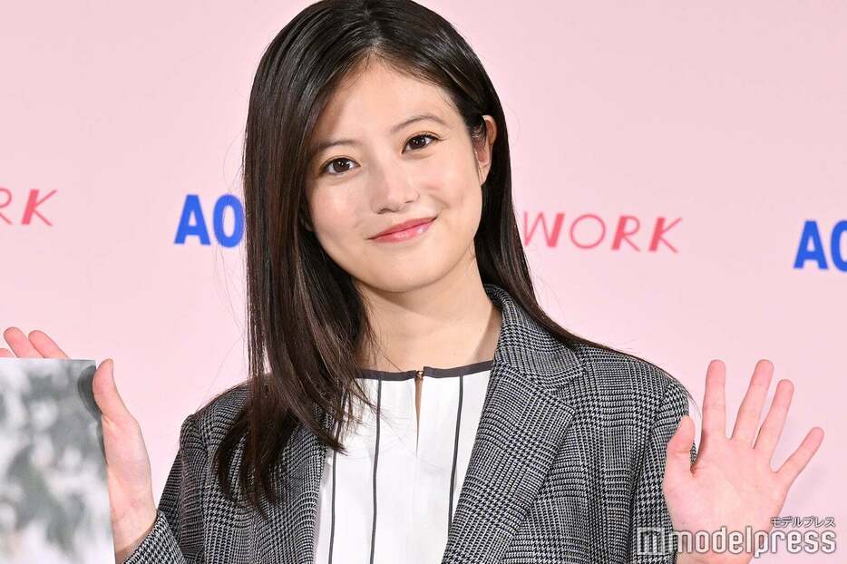 「Me WORK」記者発表会に登壇した今田美桜