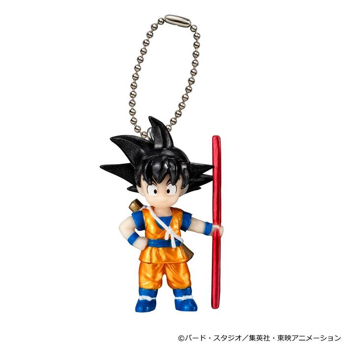 「ドラゴンボールDAIMA」の孫悟空（ミニ）のフィギュア「最強ガシャステーション限定 ドラゴンボール スイングコレクション DAIMA anotherver.」（C）バード・スタジオ／集英社・東映アニメーション