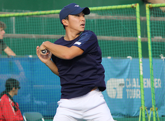 清水悠太(画像は2023年)[画像/tennis365.net]