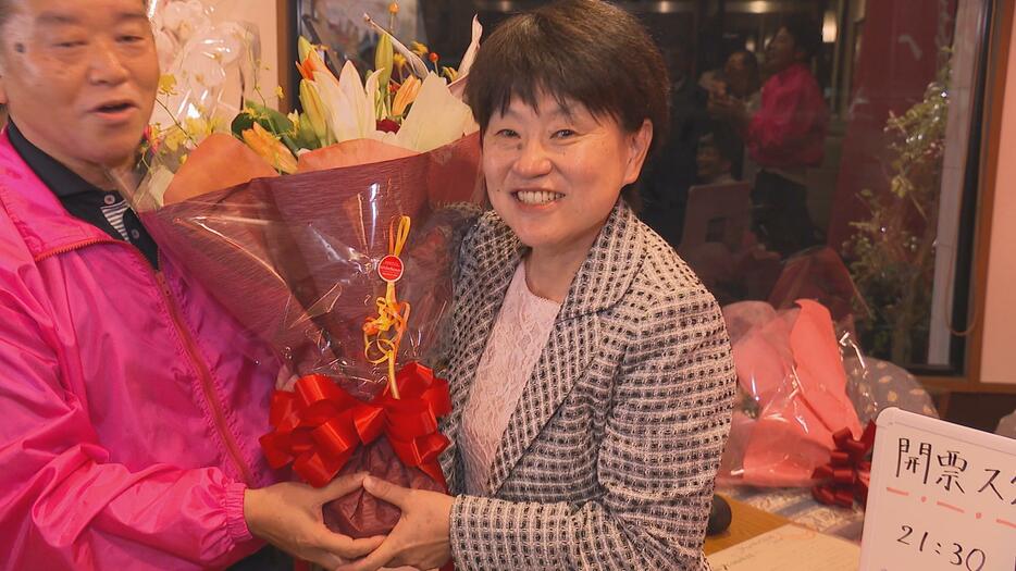 湖南市長選挙は新人・松浦加代子氏が初当選