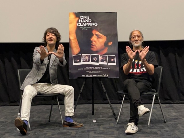 映画『ワン・ハンド・クラッピング』公開を記念した和田唱×藤本国彦トーク・イベントのレポートが到着