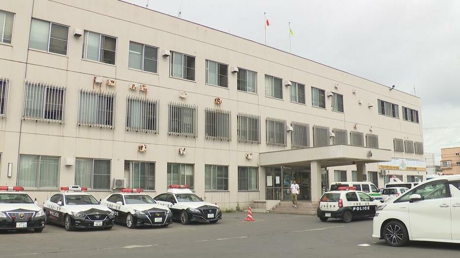 器物損壊容疑で55歳の男を逮捕した札幌北警察署