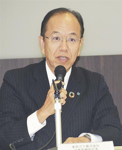 30日、名古屋証券取引所で決算発表した増田社長