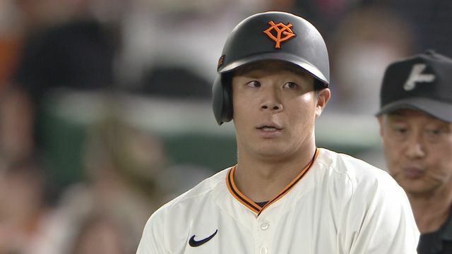 巨人・佐々木俊輔選手(画像:日テレジータス)