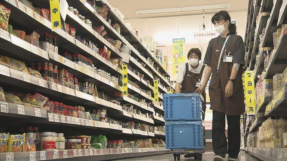 えりさんの仕事は「品出し」