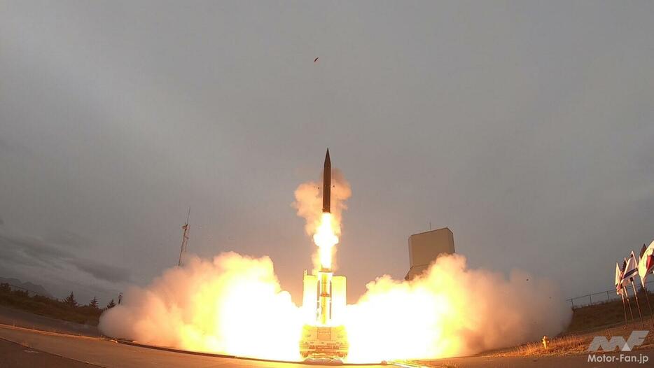 イスラエルの弾道弾迎撃ミサイル「アロー3」の発射試験（写真/Missile Defense Agency）