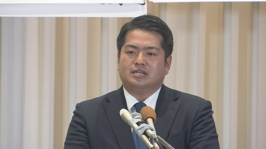 立憲民主党・新人の福田淳太さん（30）