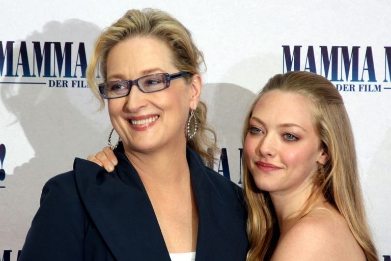 Getty Images メリル・ストリープ（Meryl Streep）、アマンダ・サイフリッド（Amanda Seyfried）