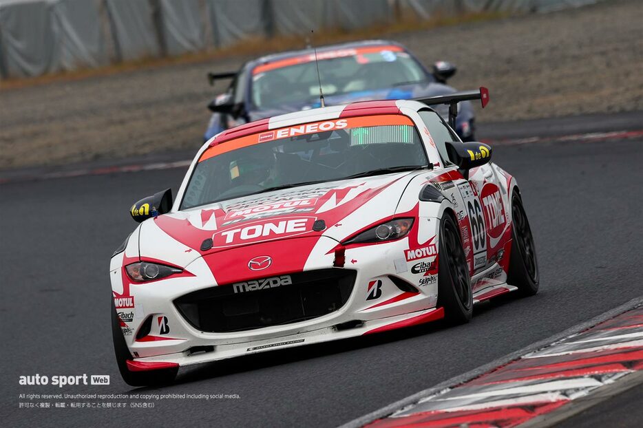 2024スーパー耐久第6戦岡山　odula TONE MOTUL ROADSTER RF（猪股京介／徳升広平／大野尊久／伊藤裕仁）