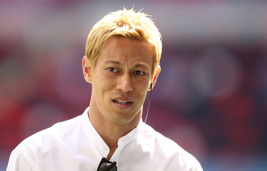 自身10カ国目のゴールを決めた本田圭佑