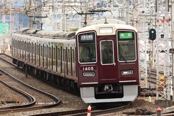 阪急電鉄京都線（画像：写真AC）。