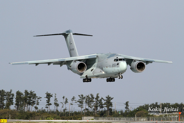 航空自衛隊のC-2輸送機（画像：航空自衛隊）。