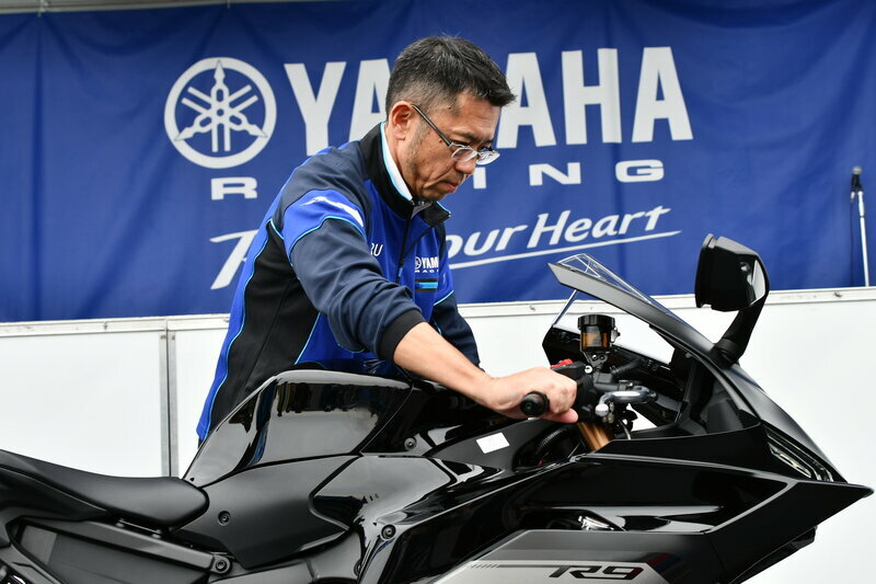 ヤマハ YZF-R9のプロジェクトリーダー 津谷晃司氏