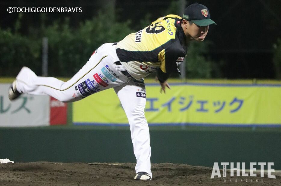 栃木ゴールデンブレーブス・齊藤鳳人投手