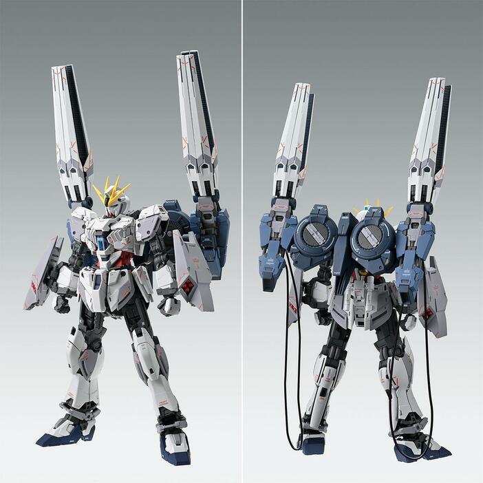 「機動戦士ガンダムNT」のナラティブガンダム B装備のガンプラ「MG 1／100 ナラティブガンダム B装備 Ver.Ka」（c）創通・サンライズ