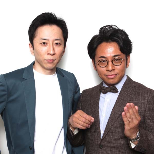 「シティホテル3号室」の亮太さん（左）と押田さん（提供写真）