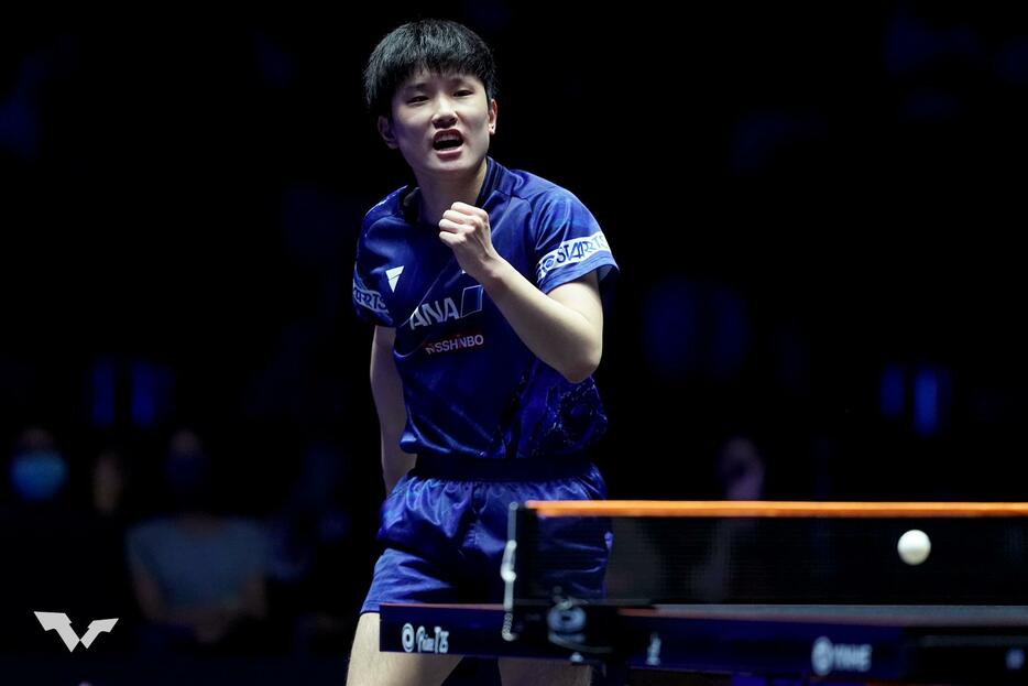 張本智和 PHOTO：World Table Tennis