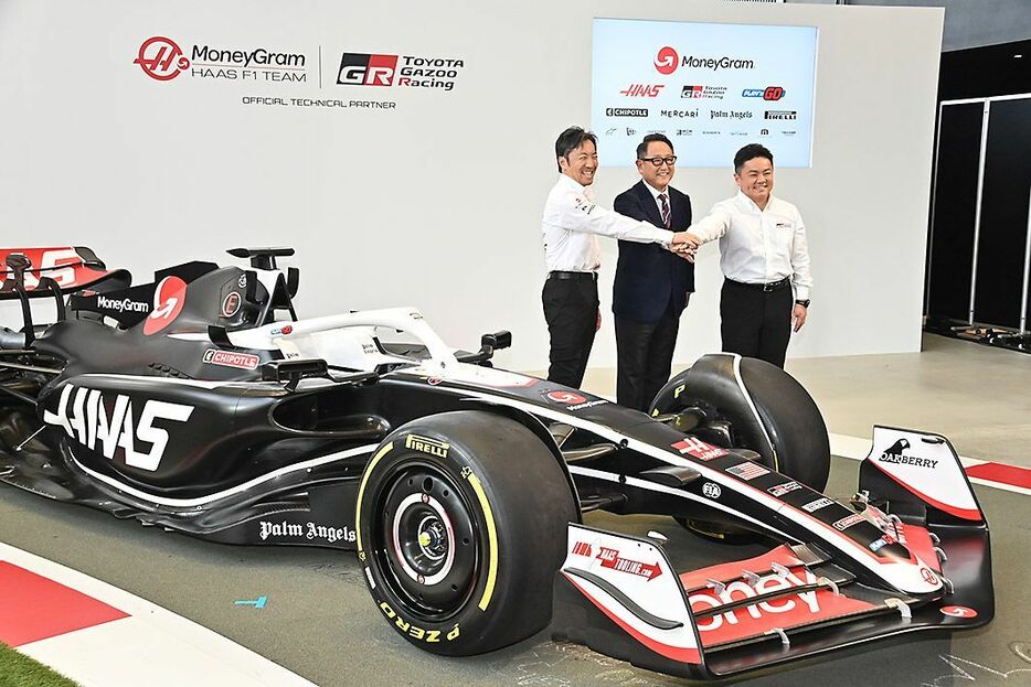 トヨタ、F1マシン開発に参加　マネーグラム・ハースF1チームと協力合意