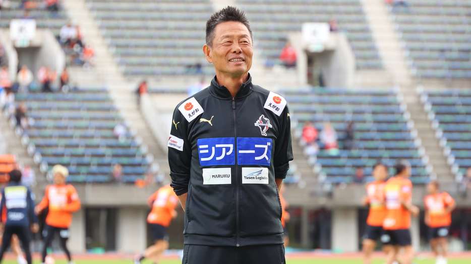 来季続投が決まった大木武監督(C)J.LEAGUE