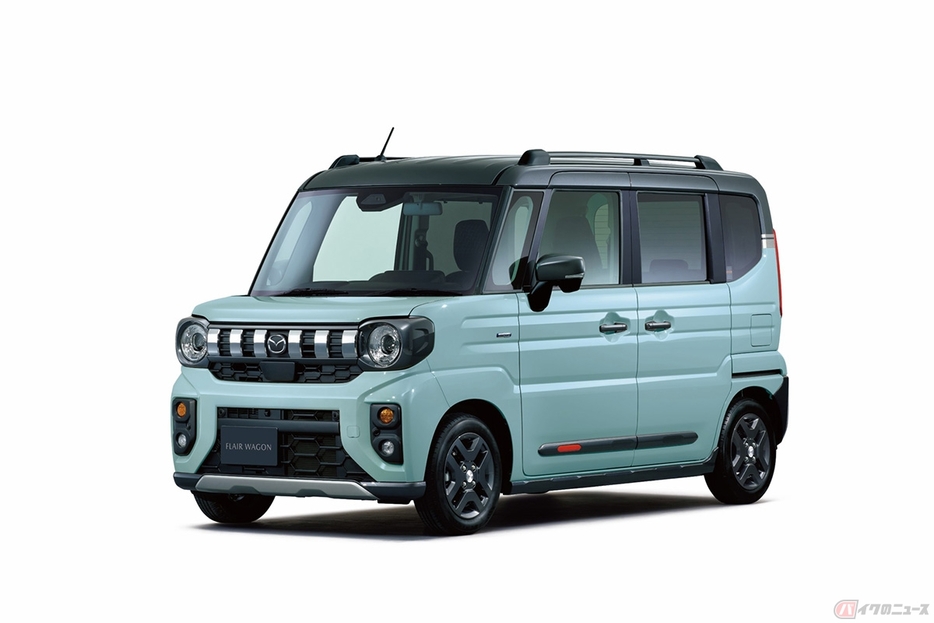 マツダから発売された軽自動車、「フレアワゴン タフスタイル」の新型モデル