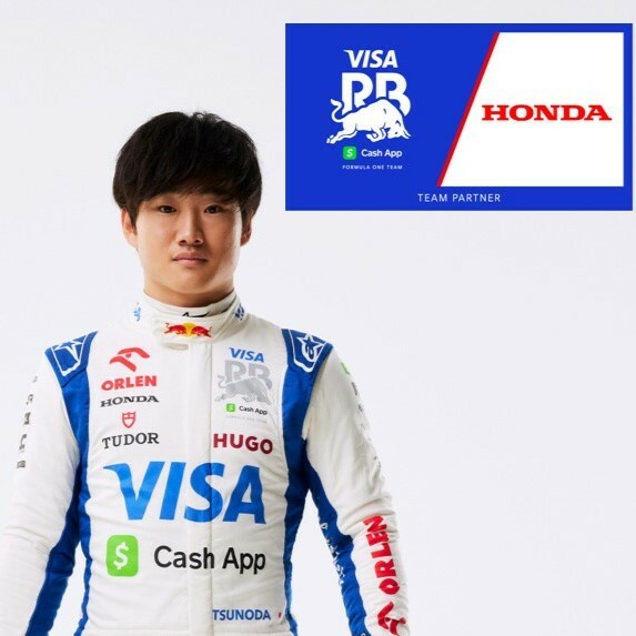 F1にVISA Cash App RB Formula One Teamから参戦する角田裕毅（つのだゆうき）選手。