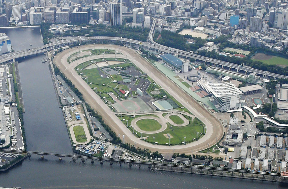 大井競馬場＝東京都品川区