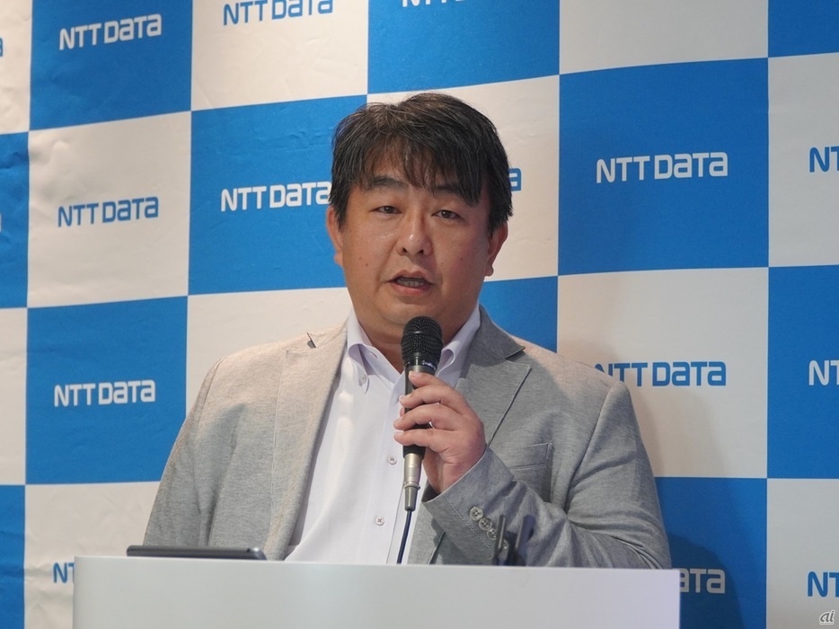 NTTデータ 奥田氏