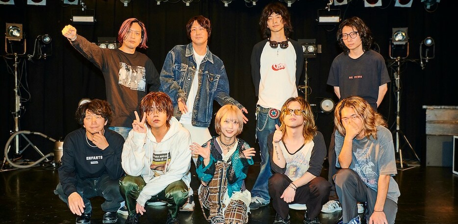 「YMP supported by Rolling Stone Japan Vo.1」集合写真（Photo by 大橋祐希）