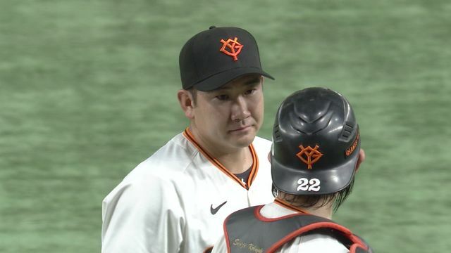 力投の菅野智之投手（日テレジータス）