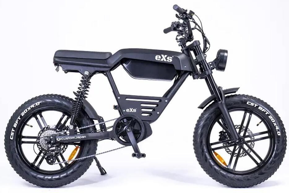 バイクルックの電動アシスト自転車「eXs e-Bike MotoLike」。