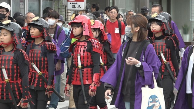 仏生山 大名行列　高松市　20日