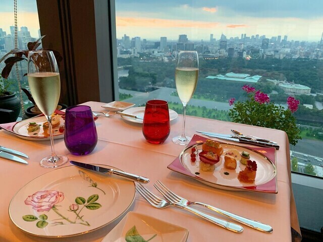 丸の内店からの景色