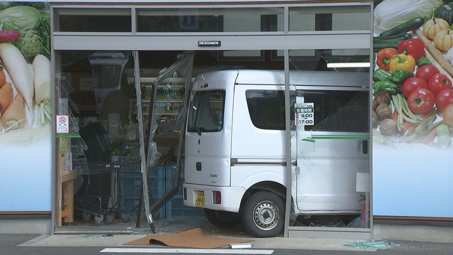 事故現場（13日・大分県竹田市）